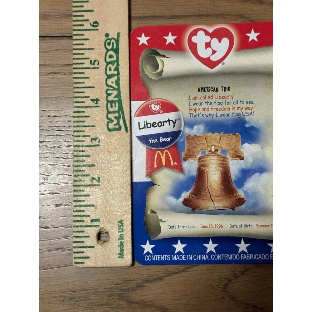 Retired ty McDonald's Beanie Baby 